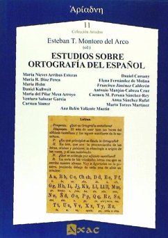 Estudios sobre ortografía del español