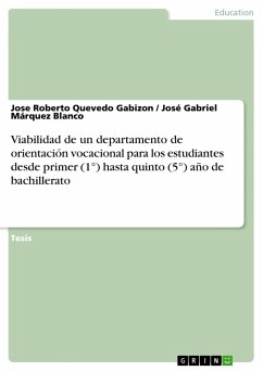 Viabilidad de un departamento de orientación vocacional para los estudiantes desde primer (1°) hasta quinto (5°) año de bachillerato