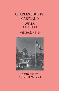 Charles County, Maryland, Wills 1818-1825 - Marshall, Michael R.