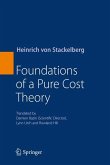 Foundations of a Pure Cost Theory (eBook, PDF)