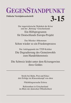 GegenStandpunkt 3-15 (eBook, ePUB)