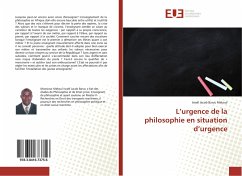 L¿urgence de la philosophie en situation d¿urgence - Mekoul, Israël Jacob Baruc