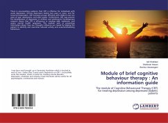 Module of brief cognitive behaviour therapy : An information guide