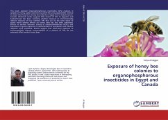Exposure of honey bee colonies to organophosphorous insecticides in Egypt and Canada