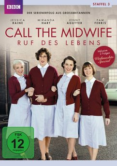 Call the Midwife - Ruf des Lebens - Staffel 3 DVD-Box - Vanessa Redgrave,Jessica Raine,Pam Ferris