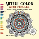 Artful Color Star Tangles