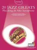 20 Jazz Greats Playalong For Alto Saxophone