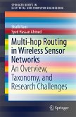 Multi-hop Routing in Wireless Sensor Networks (eBook, PDF)