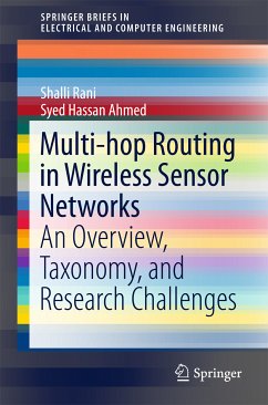 Multi-hop Routing in Wireless Sensor Networks (eBook, PDF) - Rani, Shalli; Ahmed, Syed Hassan