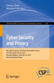 Cyber Security and Privacy (eBook, PDF)