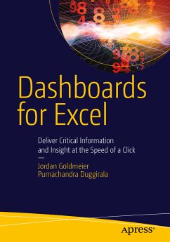 Dashboards for Excel (eBook, PDF) - Goldmeier, Jordan; Duggirala, Purnachandra