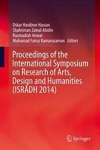 Cover Proceedings of the International Symposium on Research of Arts, Design and Humanities (ISRADH 2014) (eBook, PDF)