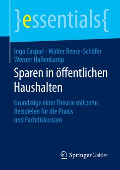 Sparen in öffentlichen Haushalten (eBook, PDF) - Caspari, Ingo; Reese-Schäfer, Walter; Haßenkamp, Werner