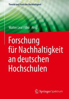 Forschung für Nachhaltigkeit an deutschen Hochschulen (eBook, PDF)