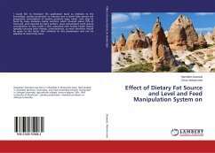 Effect of Dietary Fat Source and Level and Feed Manipulation System on - Dawood, Hamdeen;Mohammed, Omar