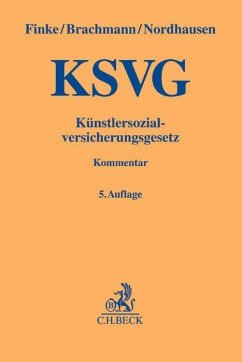 Künstlersozialversicherungsgesetz - Finke, Hugo;Brachmann, Wolfgang;Nordhausen, Willy