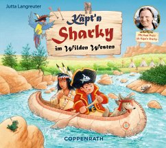 Käpt'n Sharky im Wilden Westen / Käpt'n Sharky Bd.10 (Audio-CD) - Langreuter, Jutta