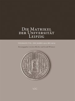 Die Matrikel der Universität Leipzig. Teilband VII (eBook, PDF)