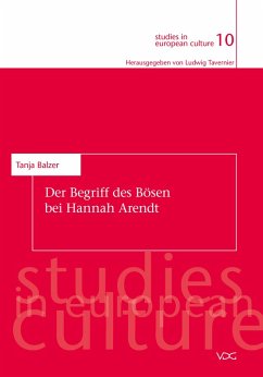 Der Begriff des Bösen bei Hannah Arendt (eBook, PDF) - Balzer, Tanja