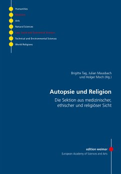 Autopsie und Religion (eBook, PDF) - Geisser, Marcel; El Guindi, Mahmoud; Joshi, Satish; Thym, Janina; Bondolfi, Alberto; Härle, Wilfried; Eleganti, Marian; Guggenheim, Refoel; Yair Ebel, Marcel; Heiniger, Thomas; Moch, Holger; Tag, Brigitte