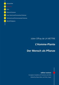 L'Homme-Plante - Der Mensch als Pflanze (eBook, PDF) - Offray de la Mettrie, Julien