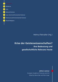 Krise der Geisteswissenschaften? (eBook, PDF)