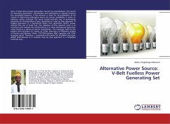 Alternative Power Source: V-Belt Fuelless Power Generating Set - Adewumi, Idowu Olugbenga