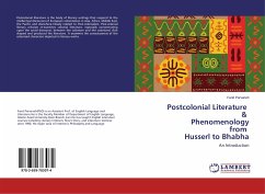 Postcolonial Literature & Phenomenology from Husserl to Bhabha