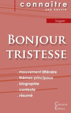 Fiche de lecture Bonjour tristesse de Françoise Sagan (Analyse littéraire de référence et résumé complet) - Sagan, Françoise