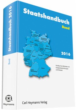 Cover Staatshandbuch Bund 2016 / Staatshandbuch