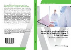 Cover Entwurf & Implementierung eines Protokolls für Einsatz- & Notfalldaten