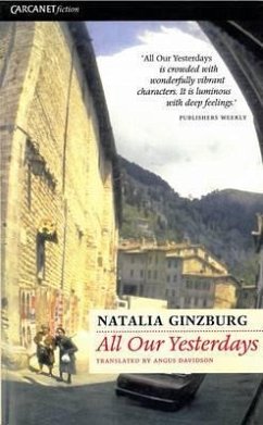 All Our Yesterdays - Ginzburg, Natalia