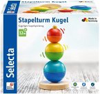 Selecta 62002 - Stapelturm Kugel, Holz, 16 cm