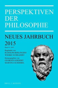 Perspektiven Der Philosophie: Neues Jahrbuch. Band 41 - 2015