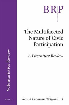 The Multifaceted Nature of Civic Participation - Cnaan, Ram A; Park, Sohyun