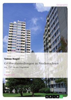 Großwohnsiedlungen in Niedersachsen von 1945 bis zur Gegenwart (eBook, PDF) - Nagel, Tobias