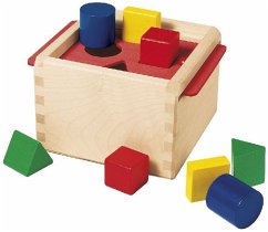 Selecta 62005 - Sortierbox, Steckbox, Holz, 14 cm