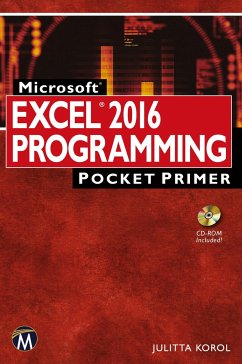 Microsoft Excel 2016 Programming Pocket Primer - Korol, Julitta