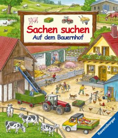 Sachen suchen: Auf dem Bauernhof - Wimmelbuch ab 2 Jahren (eBook, PDF)