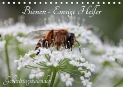 Bienen - Emsige Helfer (Tischkalender immerwährend DIN A5 quer) - Hahnefeld, Silvia