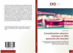 Caractérisation physico-chimique et effet sporocide des biocides - Didouh, Nassima