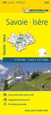 Isere, Savoie - Michelin Local Map 333 - Michelin