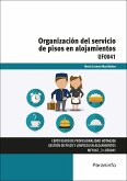 Organización del servicio de pisos en alojamientos