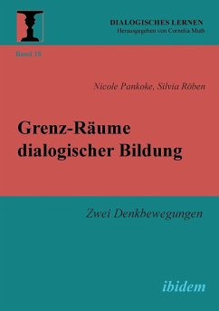 Cover Grenz-Räume dialogischer Bildung. Zwei Denkbewegungen