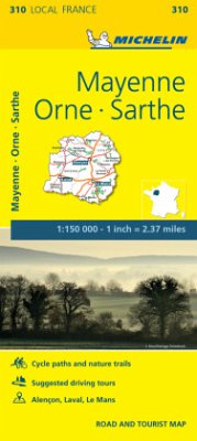 Mayenne, Orne, Sarthe - Michelin Local Map 310 - Michelin