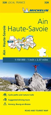 Ain, Haute-Savoie - Michelin Local Map 328 - Michelin