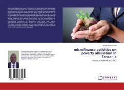 microfinance activities on poverty alleviation in Tanzania