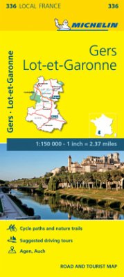 Gers, Lot-et-Garonne - Michelin Local Map 336 - Michelin