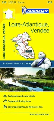 Loire-Atlantique, Vendee - Michelin Local Map 316 von Michelin ...