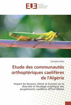 Etude des communautés orthoptériques caelifères de l'Algérie - Sobhi, Zoubeïda